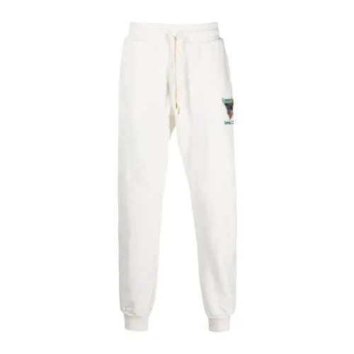 Casablanca , White Tennis Club Track Pants ,White male, Sizes:
