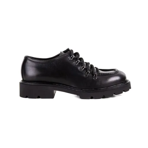 Casadei , Black Lace-Up Shoes ,Black male, Sizes: