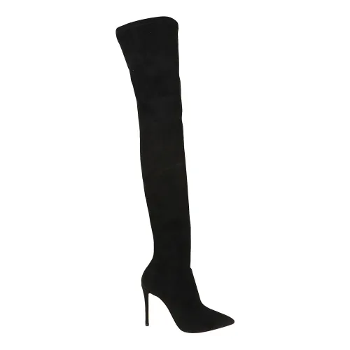 Casadei , Julia Jolly Arceus Over-knee Boots ,Black female, Sizes: