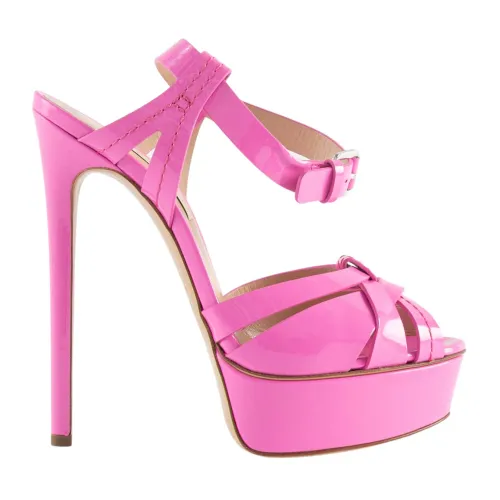 Casadei , Taffa4207 Heeled Sandals ,Pink female, Sizes: