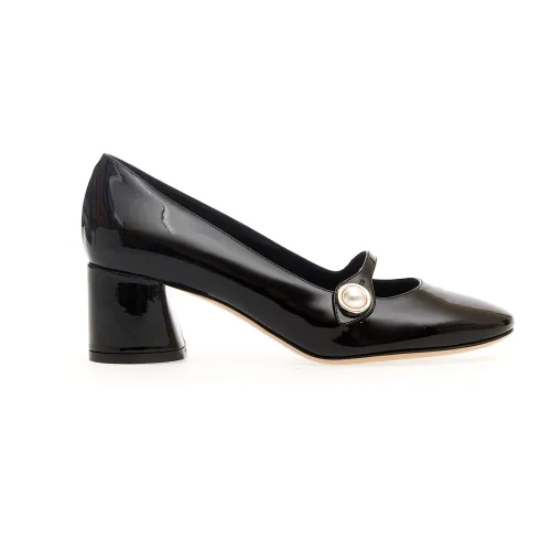 Casadei , Womens Shoes Pumps Nero Ss24 ,Black female, Sizes: