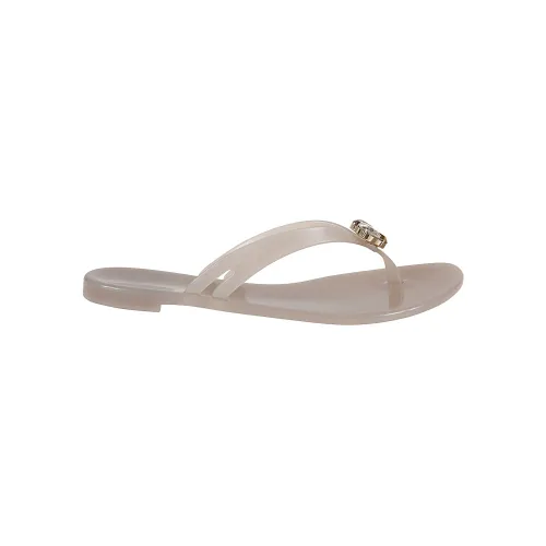 Casadei , Women's Shoes Slippers Grey Ss24 ,Beige female, Sizes: