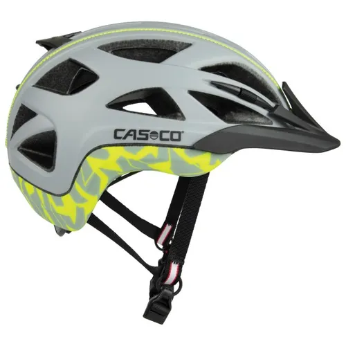 CASCO - Activ 2 - Bike helmet size 52-56 cm - S, grey/ neonyellow