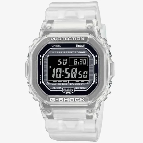 Casio Bluetooth Clear 5600 Series Digital Smartwatch DW-B5600G-7ER