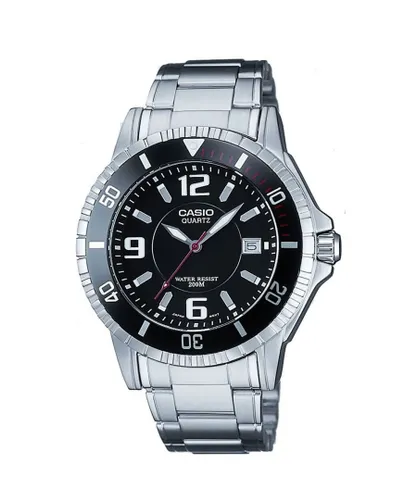 Casio Collection Mens Silver Watch MTD-1053D-1AVES Stainless Steel (archived) - One Size
