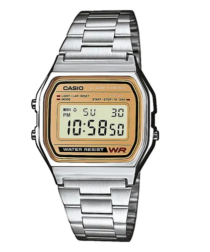 Casio Collection Unisex's Silver Watch A158WEA-9EF - One Size