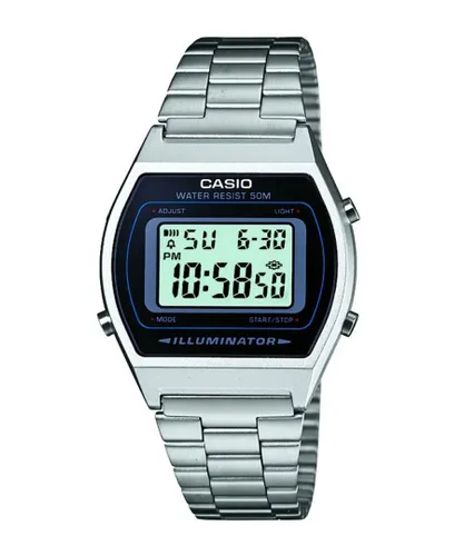 Casio Collection WoMens Silver Watch B640WD-1AVEF Stainless Steel (archived) - One Size