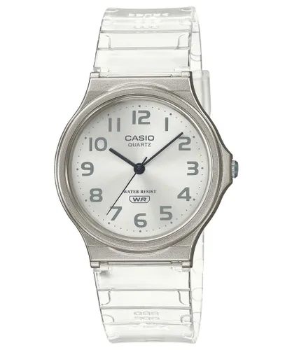 Casio Collection WoMens Transparent Watch MQ-24S-7BEF - One Size