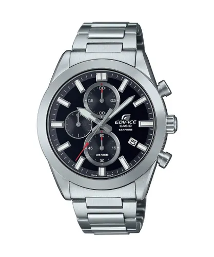 Casio Edifice Mens Silver Watch EFB-710D-1AVUEF Stainless Steel (archived) - One Size