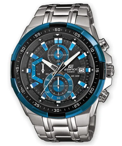 Casio Edifice Mens Silver Watch EFR-539D-1A2VUEF Stainless Steel (archived) - One Size