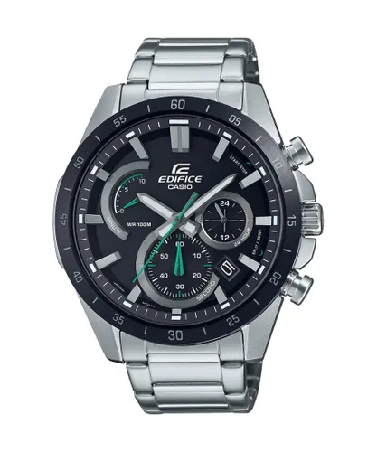Casio Edifice Mens Silver Watch EFR-573DB-1AVUEF Stainless Steel (archived) - One Size