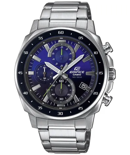 Casio Edifice Mens Silver Watch EFV-600D-2AVUEF Stainless Steel (archived) - One Size