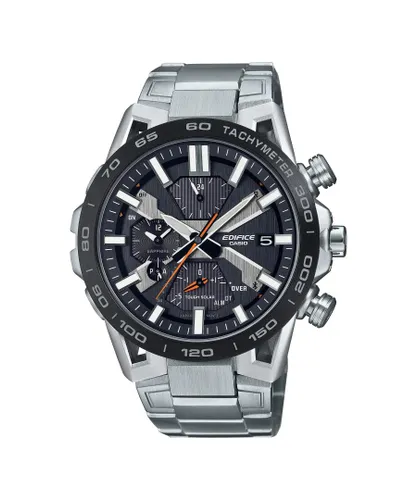 Casio Edifice Mens Silver Watch EQB-2000DB-1AER Stainless Steel (archived) - One Size