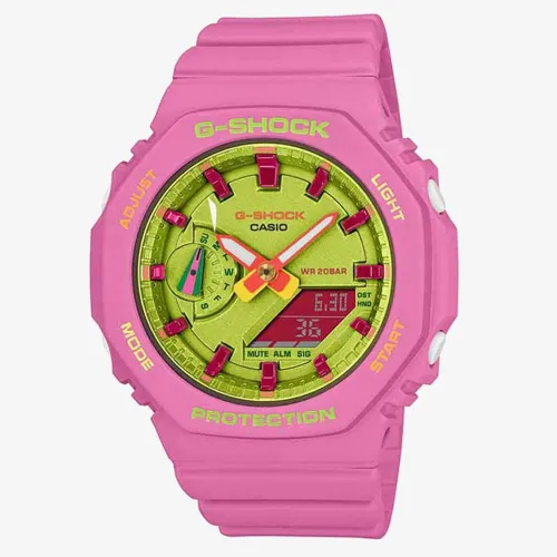 Casio G-Shock Bright Summer Pink Watch GMA-S2100BS-4AER