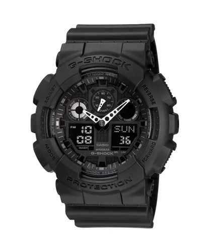 Casio G-shock Mens Black Watch GA-100-1A1ER - One Size