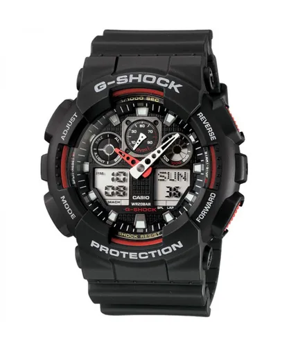 Casio G-shock Mens Black Watch GA-100-1A4ER - One Size