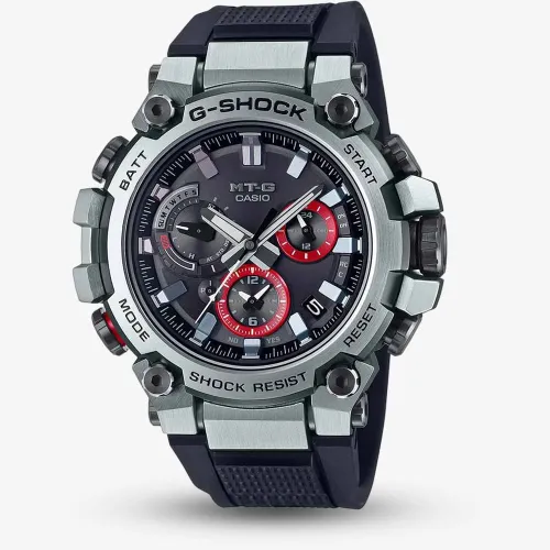 Casio G-Shock MTG-B3000 Series Black Rubber Strap Smartwatch MTG-B3000-1AER