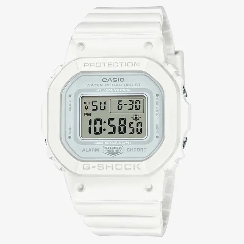 Casio G-Shock White Resin Digital Watch GMD-S5600BA-7ER