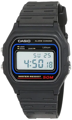 Casio Men's Watch in Resin/Acrylic Glass with Digital