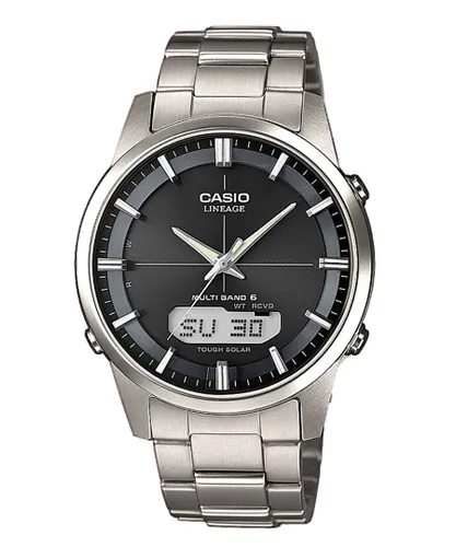 Casio Radio Controlled Watches Mens Silver Watch LCW-M170TD-1AER Titanium - One Size