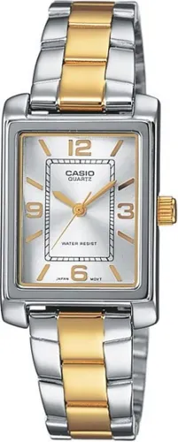 Casio Women's Analogue Quartz Watch with Stainless Steel