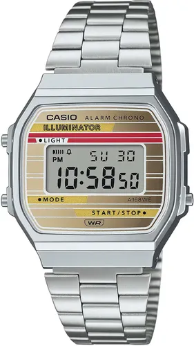 Casio Women's Digital Quarz Watch with Stainless Steel