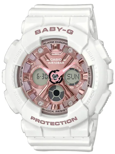 CASIO Womens Digital Watch with Resin Strap BA-130-7A1ER