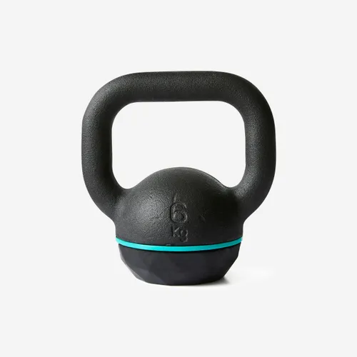 Cast Iron Kettlebell With Rubber Base 6kg