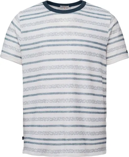 Cast Iron T Shirt Striped Off-White