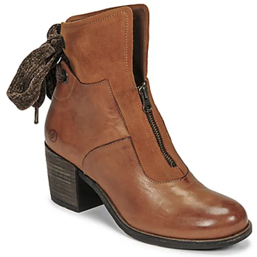 Casta  PONTA  women's Low Ankle Boots in Brown