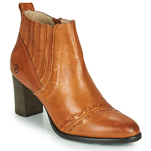 Casta  SANTA  women's Low Ankle Boots in Brown