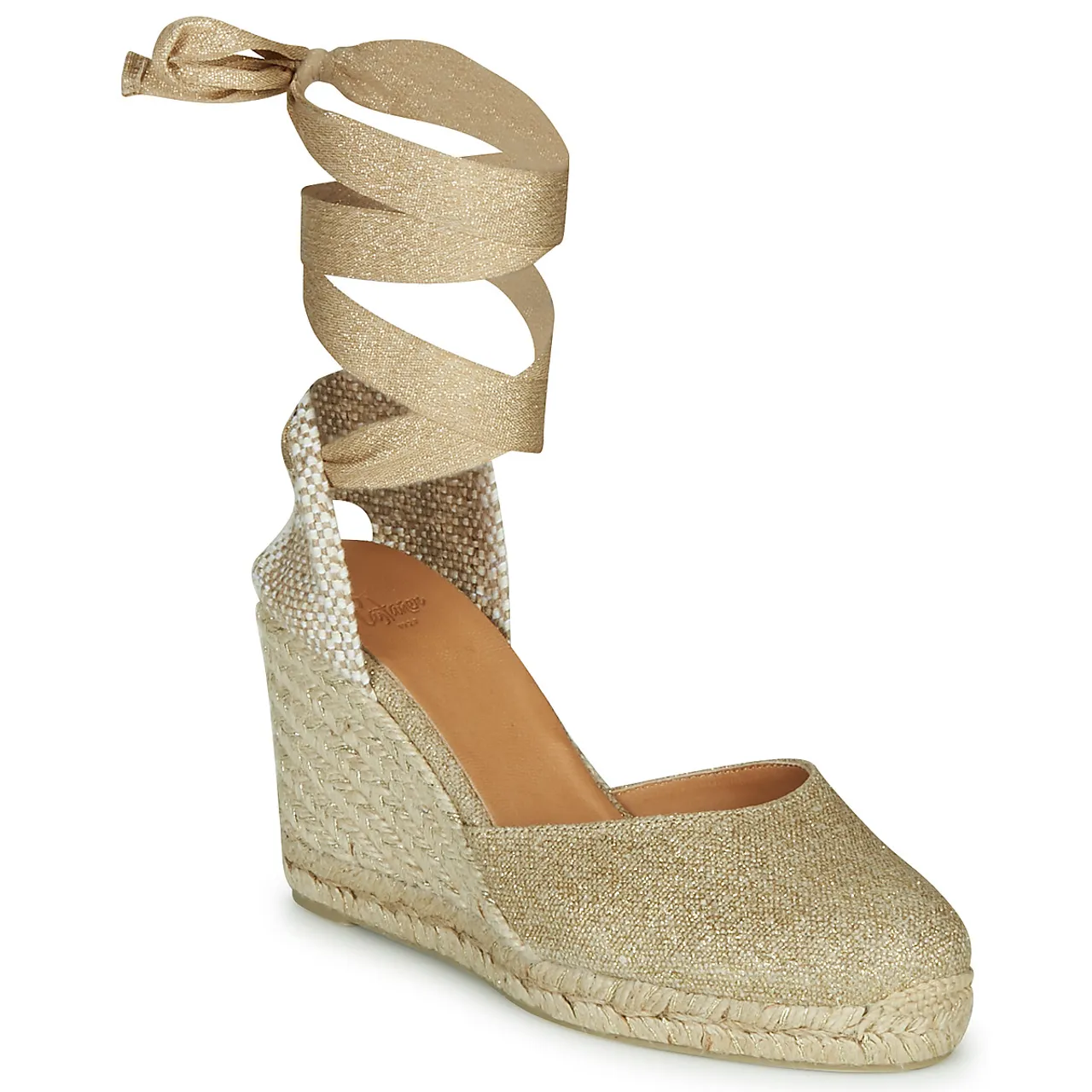 Castaner  CARINA  women's Espadrilles / Casual Shoes in Gold