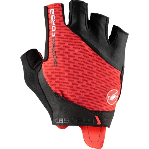 castelli 4521024 ROSSO CORSA PRO V GLOVE Men's Gloves Red S