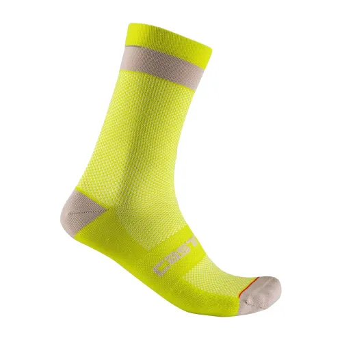 CASTELLI 4521553-776 ALPHA 18 SOCK Socks Men's SULPHUR Size