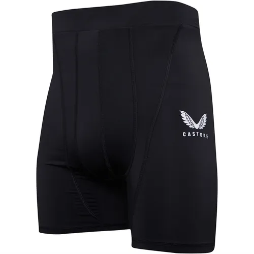 Castore Mens Rugby Core Baselayer Shorts Black