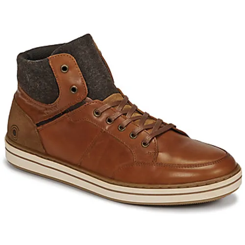 Casual Attitude  NOURDON  men's Shoes (High-top Trainers) in Brown