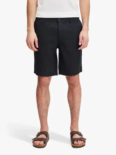 Casual Friday Pandrup Linen Shorts - Black - Male