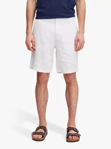 Casual Friday Pandrup Linen Shorts - Snow White - Male
