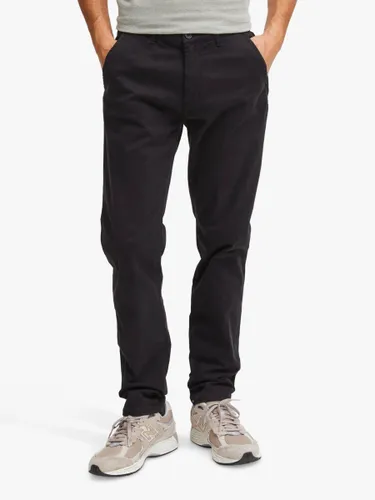 Casual Friday Viggo Slim Fit Chino Trousers - Black - Male