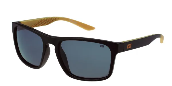 CAT CTS 8017 Polarized 104P Men's Sunglasses Black Size 58