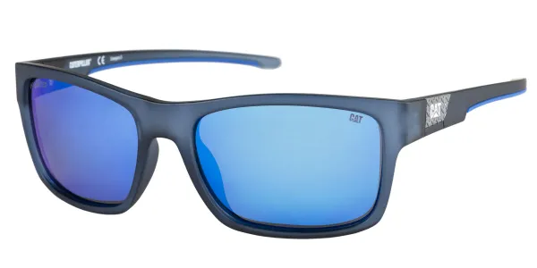CAT CTS CODER Polarized 106P Men's Sunglasses Blue Size 60