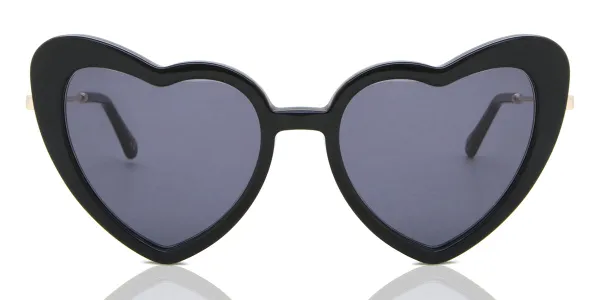 Cat Eye Full Rim Plastic Women's Prescription Sunglasses Black Size 55 - SmartBuy Collection