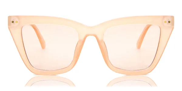 Cat Eye Full Rim Plastic Women's Prescription Sunglasses Brown Size 51 - LMNT