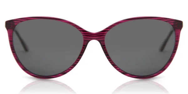 Cat Eye Full Rim Plastic Women's Prescription Sunglasses Pink Size 58 - SmartBuy Collection