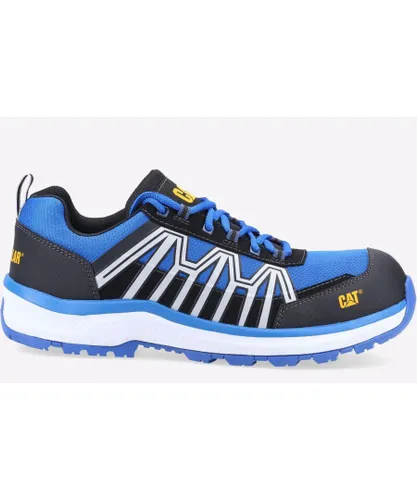 Caterpillar Charge S3 Safety Trainers Mens - Blue