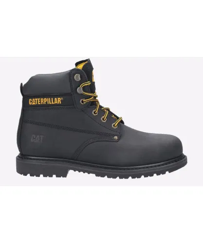 Caterpillar Powerplant GYW Safety Boots Mens - Black