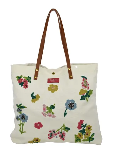 Cath Kidston Canvas Poppered Tote / Perfect Shopper Bag