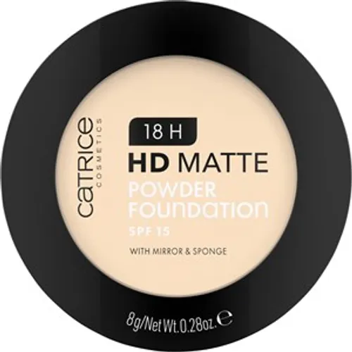Catrice 18H HD Matte Powder Foundation SPF 15 Female 8 g