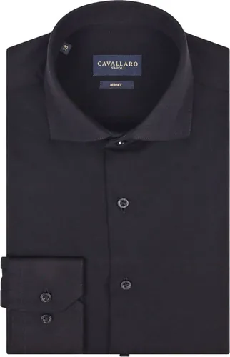 Cavallaro Piqué Shirt Black