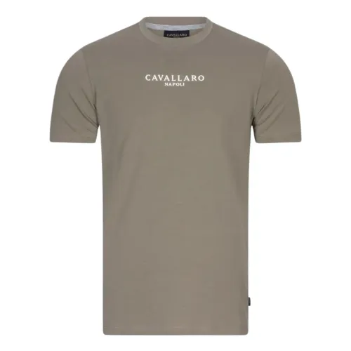 Cavallaro , T-Shirts ,Green male, Sizes: